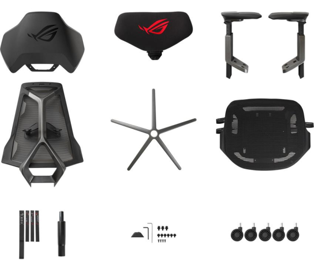 ASUS ROG Destrier Ergo czarny 90GC0120-MSG010 - 1113714 - zdjęcie 7
